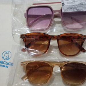 TRES GAFAS DE SOL PARA MUJER