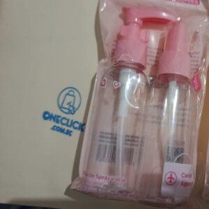 SET DE ENVASES DE BOTELLAS SPRAY VACIA