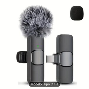 MICROFONO INALAMBRICO con conexión USB Tipo-C