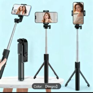 PALO SELFIE CON TRIPODE Y CONTROL REMOTO